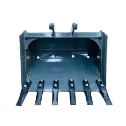 Godet 620mm pour pelle rétro LIDERFARM, acier robuste