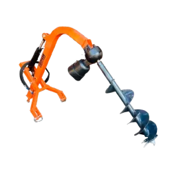 Tarière hydraulique 9 pouces pour micro tracteur