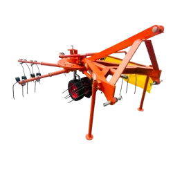 Faneur andaineur LIDERFARM 6 bras pour micro tracteur