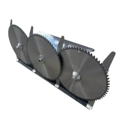 Lamier 1m pour épareuses et tailles haies LIDERFARM, disque acier carbure 400mm