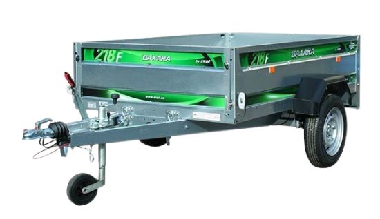 Remorque 218 Freinée DAXARA - Largeur utile 129 cm