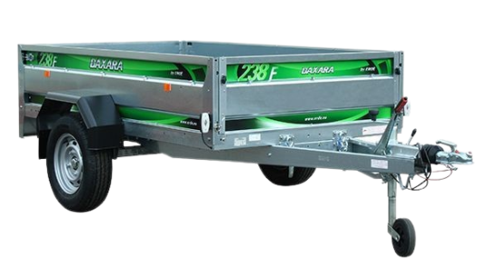 Remorque 238 Freinée DAXARA - Capacité de transport élevée