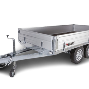 Remorque XRS 302 Freinée ERDÉ Double Essieu en Acier